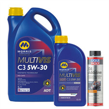 6L Morris 5w30 Fully Synthetic Engine Oil Multivis ADT C3 dexos2+  OIL ADDITIVE