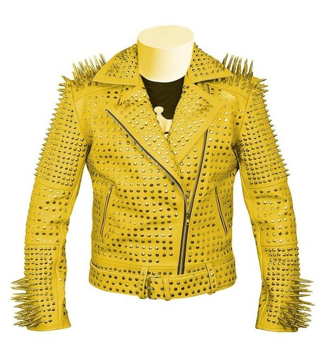 Men heavy spiked studded - heavy,
