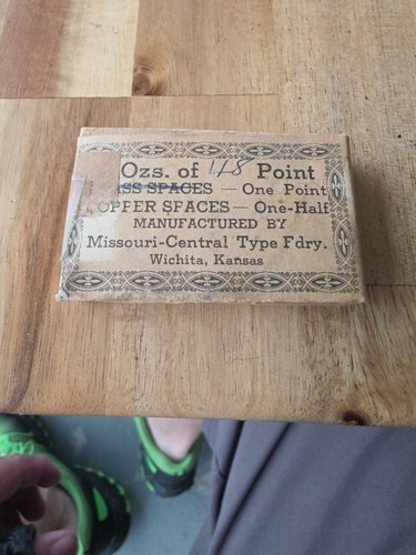 Lot brass letterpress parts - lot, of