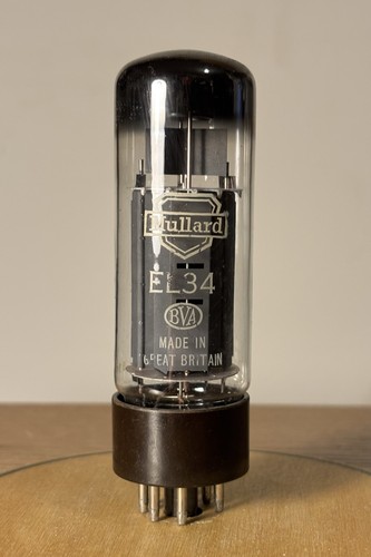 Mullard el34 pentode valve - el34,