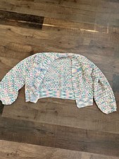 Crochet Shrug Bolero Size S/M