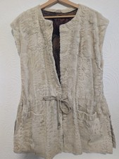 Vintage Cream White Mongolian