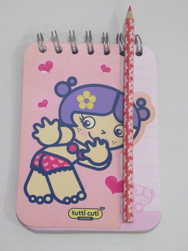 Rare tutti cuti pink notepad - , &
