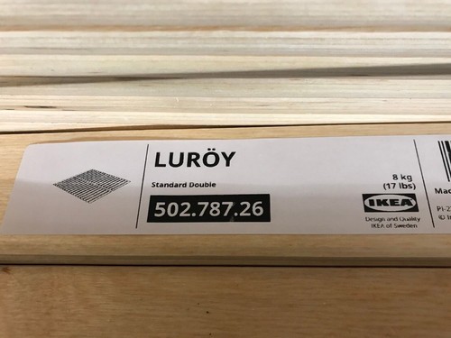 Ikea luroy slatted bed - ikea,