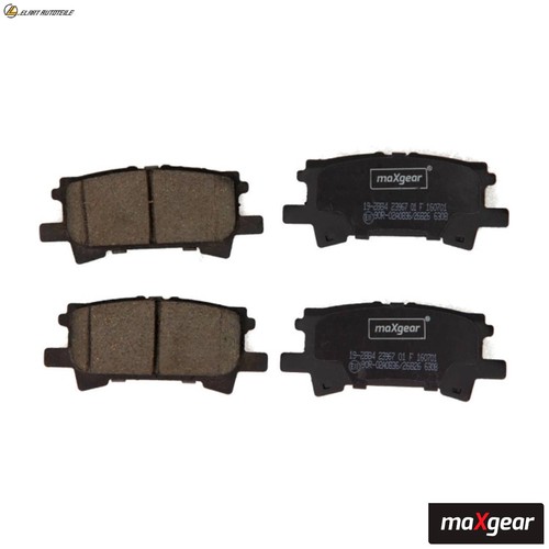 Brake pad set disc - brake,