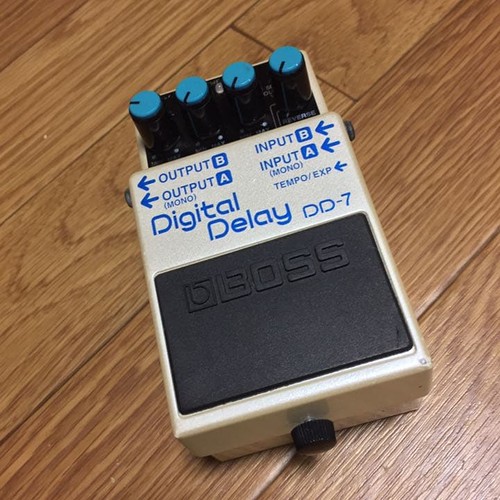 Boss digital delay pedal - delay,