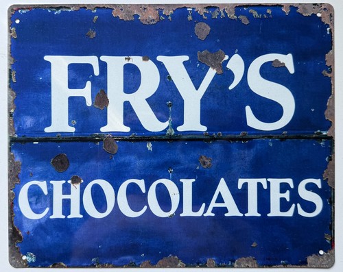 Aluminium vintage style sign - vintage, sign-