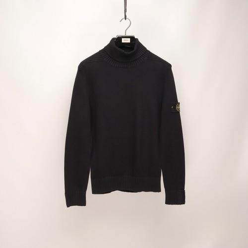 Stone island black turtleneck - stone,