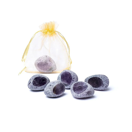 Amethyst dragon egg - amethyst,