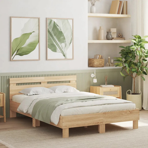 Walplus led bed - frame, without