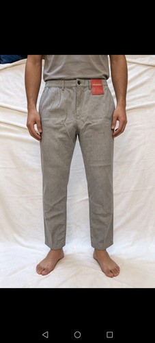 Men grey tailored fit - men's,
