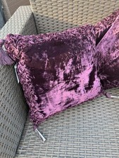 Debenhams x2 purple suede