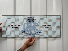 Goodwood Road Racing Club Members Meeting Sign Mancave Garage