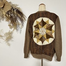 Vintage Hand Knitted Patchwork