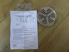 Wade Gully Drain Stainless Steel Vari-level K2307 open grating vinyl floors