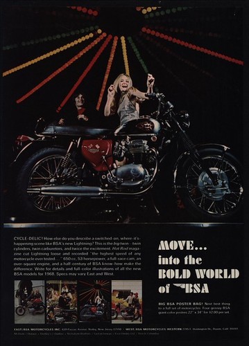 1968 bsa lightning 650 - 1968, cc
