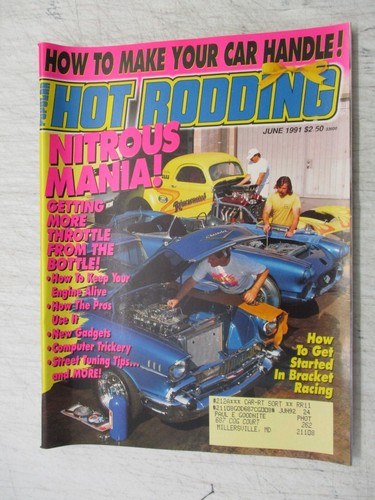 Popular hot rodding magazine - popular,