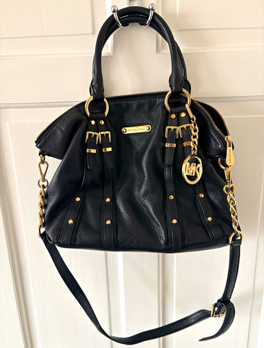 Michael kors black pebbled - michael,