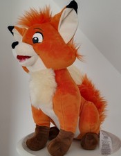 Disney's The Fox and the Hound - Tod Red Fox 14" Cuddly Soft Plush Toy Figure
