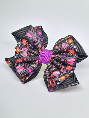 Handmade black folklore floral - handmade,