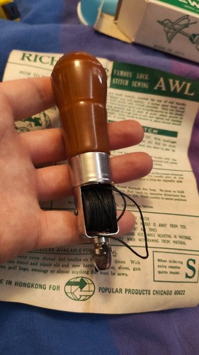 Vintage sewing awl - vintage,