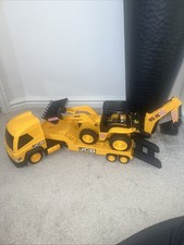 Heavy Loader Transporter Toy JCB Construction & Digger Makes Sounds Large❤️