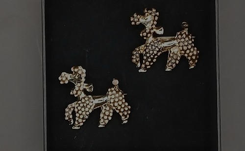 Vintage 1950s hollywood poodle - vintage,