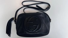 Gucci Soho Disco Black Leather Cross Body Bag