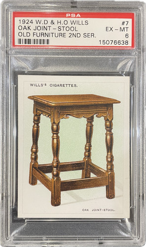 Oak joint stool 1924 - oak, w.d.