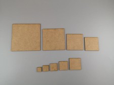 2mm MDF Wargames Figure Bases