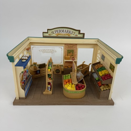 Sylvanian families supermarket - families,