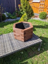 52cm Hexagon  Wooden Planter