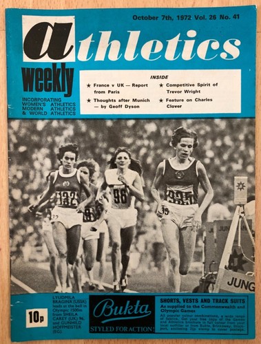 Athletics weekly magazine - magazine,