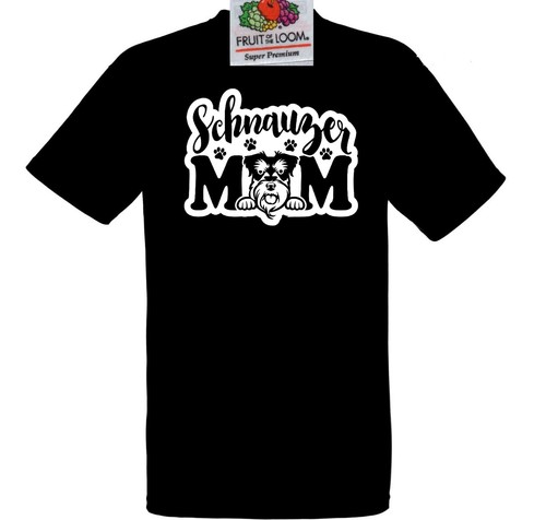 Schnauzer dog mother shirt - schnauzer, t
