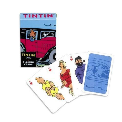 Tintin playing cards pack - playing,