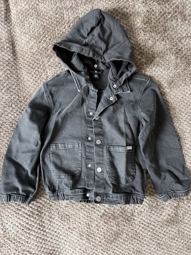 Denim jacket hooded boys - jacket,