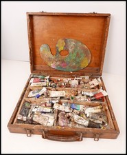 Vintage Artists Painting Box