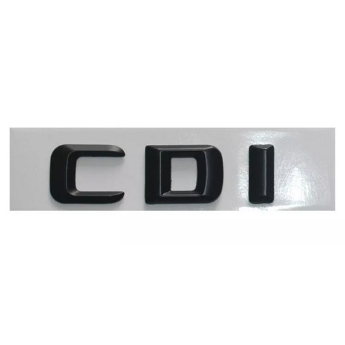 Cdi lettering rear boot - boot, lid