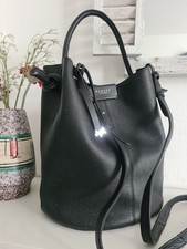 Radley Leather Bucket Bag Medium Multiway Handbag Ada Street Black 