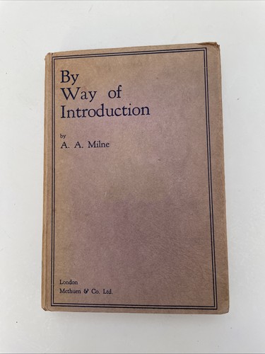 Milne by way - by, of