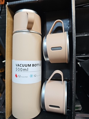 Vacuum flask gift set - flask, 500ml