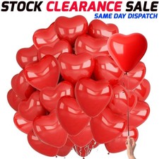 1000 LOVE HEART SHAPE BALLOONS