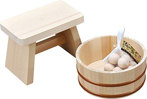 Japanese bath wooden - wooden, stool