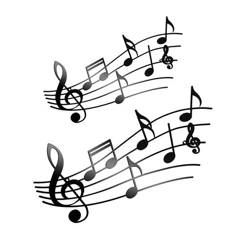 Music note wall hanging - music,