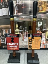 Dummy beer pump X 2 pub home
