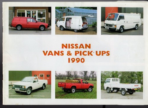 Nissan vans pick ups 1989 - nissan, &