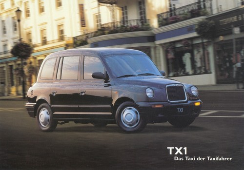 London tx1 taxi black cabs - tx1,