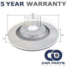 Brake Disc Rear CPO Fits Audi