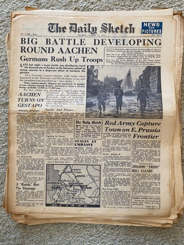Daily sketch newspaper - sketch,