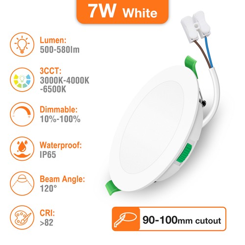 Led recessed downlights - recessed,